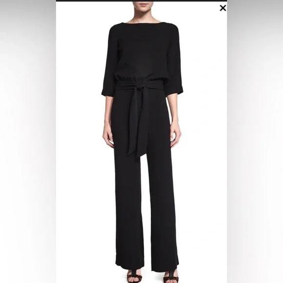 Diane von Furstenberg Gwynne Jumpsuit Size 4 - Picture 3 of 16